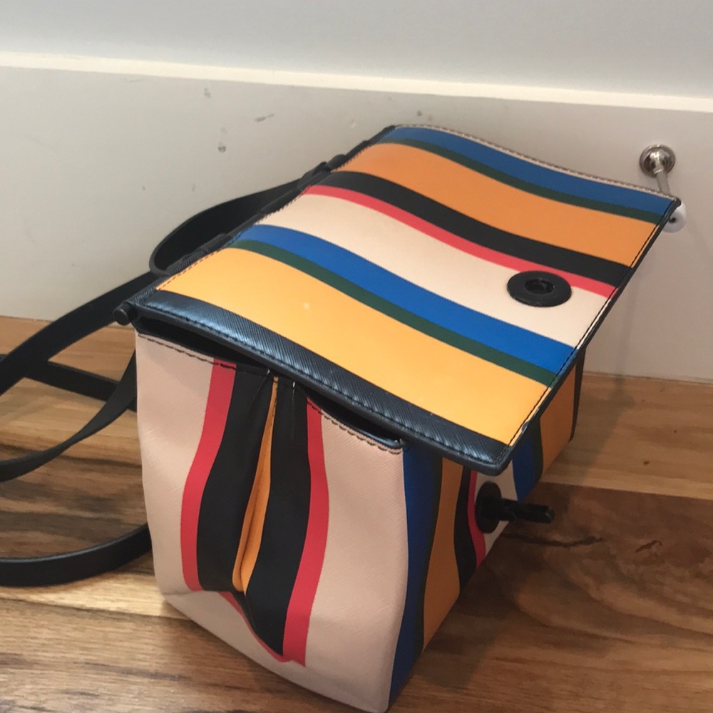 Color blocked Zara purse.